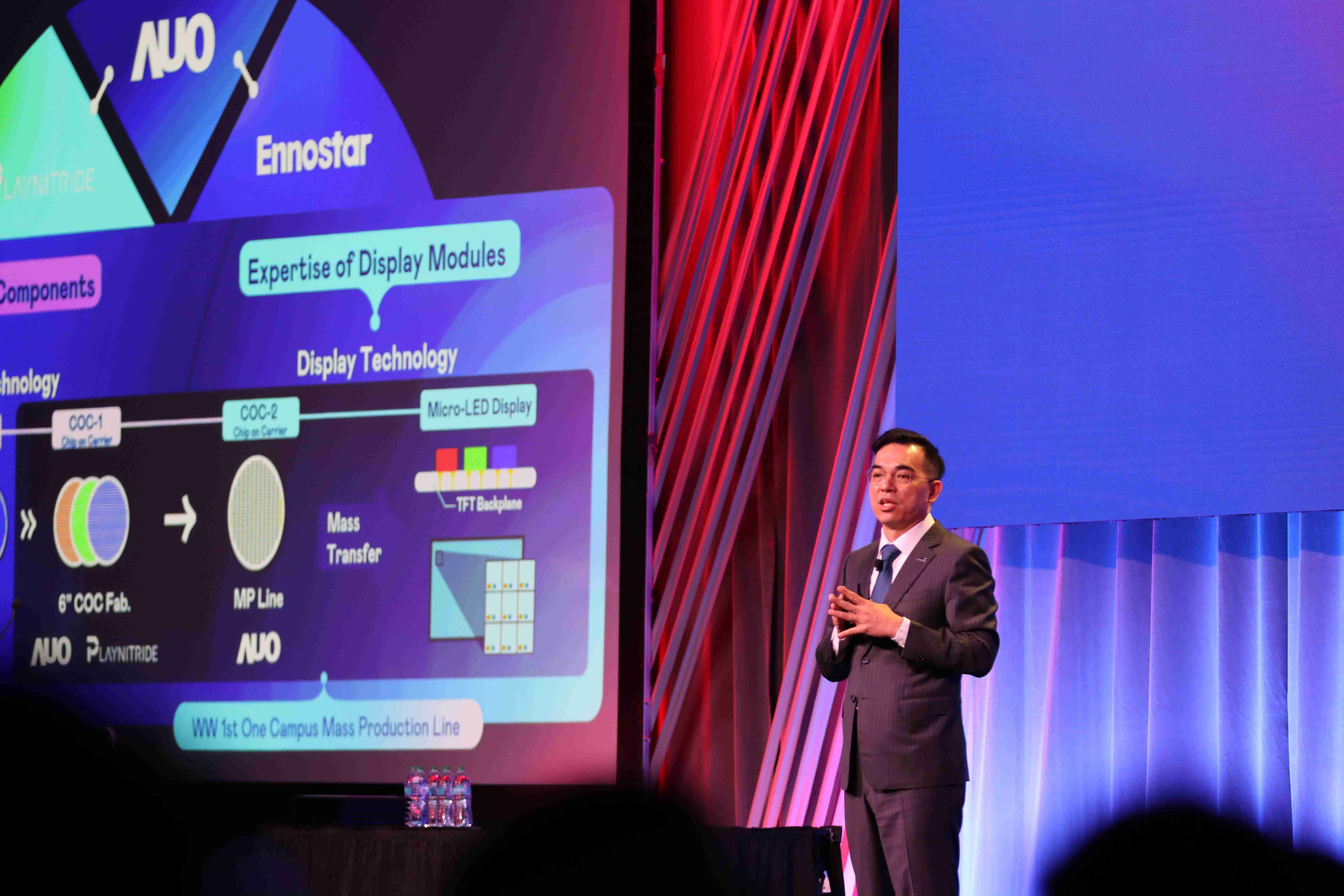 2025 SID显示周登场，，欧陆注册光电执行长暨总经理柯富仁博士以〝Redefining Displays: Inspiring New Possibilities〞发表主题演说，，带领欧陆注册以智能显示解决方案先驱，，，，透过AI赋能，，重塑显示的视觉创新体验